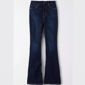 Brand New AE Curvy High-Waisted Flare Jeans LONG